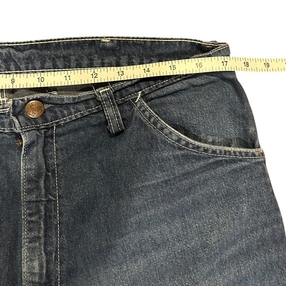 Vintage 70's DEE CEE Medium Wash Mid-Rise Straight Jeans Men's Size W36 x L34 - Picture 3 of 10